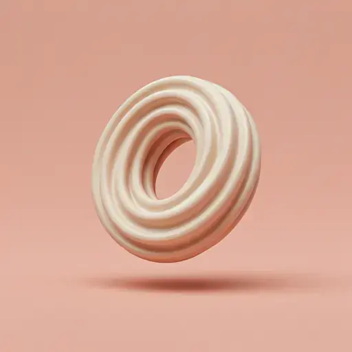 Abstract glass sculpture used in the Stitch hero artwork.