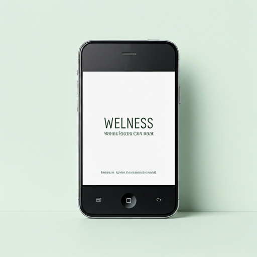Minimalist meditation and wellness mobile app design.